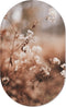 Muurovaal cosyflower L - 140 x 85 cm