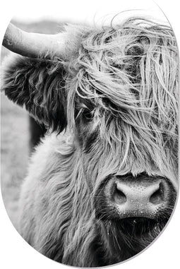 Muurovaal cow XS - 40 x 25 cm