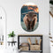 Muurovaal highlander sun L - 140 x 85 cm
