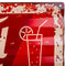 Muurplaat Alexandra House Living Cold Drink Ijzer 59 x 1 x 40 cm