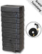 Muurtank 320 liter antraciet + Gratis Tuinslang set