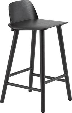 Muuto - Nerd counter stool - zwart