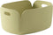 Muuto Restore basket - Opbergmand - 35x48xh23 cm - beige groen