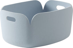 Muuto Restore basket - Opbergmand - 35x48xh23 cm - Lichtblauw