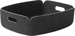 Muuto Restore Tray opbergbak - 32x39xh12 cm - black melange