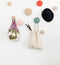 Muuto The Dots - Kapstok - Eiken - Set 5 Stuks