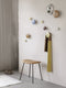 Muuto - The Dots - Kapstok - Hout - Zwart - Set 5 Stuks