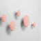 Muuto The Dots L - Wandkapstok - 7,2x17,8cm - Hout/Hout - Roze