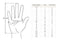 Muvit Touch Screen Gloves Size M Blue (MUHTG0015)