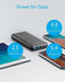 Anker PowerCore Essential 20000 - Powerbank 20000 mAh - Dual USB - USB-C ingang