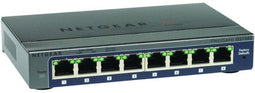 NETGEAR ProSAFE GS108Ev3 - 8-Poort Gigabit Managed Switch - QoS VLAN IGMP-snooping