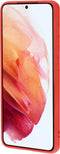 Mobiparts Galaxy S21 - Silicone Cover - Soft-touch - Rood