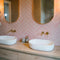 GROHE Essence New - Wandgemonteerde Inbouw Wastafelkraan - Mat goud - Waterbesparend