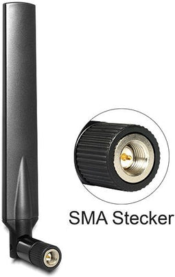 Delock 88451 - LTE Antenne - Omnidirectioneel - SMA (m) 1-4 dBi