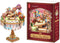 Muziekdoosje DIY 3D Houten Alice's Tea Party Tone-Cheer, TQ073, 13,7x13,2x20,9cm