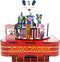 Muziekdoosje DIY 3D Houten Puzzel Circus Troupe Tone-Cheer, TQ047, 14x14x16cm