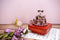 Muziekdoosje DIY 3D Houten Puzzel Circus Troupe Tone-Cheer, TQ047, 14x14x16cm