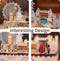 Muziekdoosje DIY 3D Houten Puzzel London Tone-Cheer, TQ066, 14x14x14,5cm