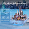Muziekdoosje DIY 3D Houten Puzzel New York Tone-Cheer, TQ067, 14x14x19cm