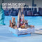 Muziekdoosje DIY 3D Houten Puzzel New York Tone-Cheer, TQ067, 14x14x19cm