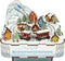 Muziekdoosje DIY 3D Houten Puzzel, Snow Train, Tone-Cheer, TQ058, 14x14x12,2cm