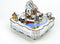 Muziekdoosje DIY 3D Houten Puzzel, Snow Train, Tone-Cheer, TQ058, 14x14x12,2cm