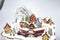 Muziekdoosje DIY 3D Houten Puzzel, Snow Train, Tone-Cheer, TQ058, 14x14x12,2cm