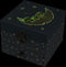 Muziekdoosje Phosphorescent Cube The Little Prince © en schaap Nostalgische Franse Luxe