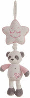 Muzikale rammelaar-Baby Panda-Roze Ster-35cm-Baby Rammelaar-Beertje-Kuffelbeest-Knuffel