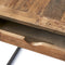 Riviera Maison Bureau Met Lades - Shelter Island Office Desk - Zwart