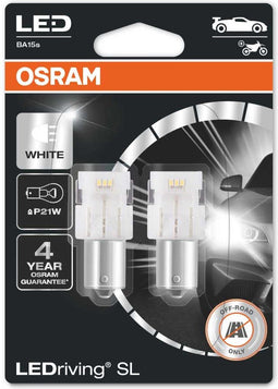 Osram P21W - LED Retrofit - 1.4W 6000K - Wit (2 stuks)