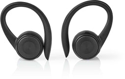 Nedis HPBT8053BK - Draadloze Bluetooth 5.0 Sport Oordopjes - 4 uur speeltijd - Zwart