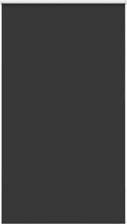 vidaXL - Rolgordijn - verduisterend - 130x230 - cm - stofbreedte - 126,6 - cm - zwart