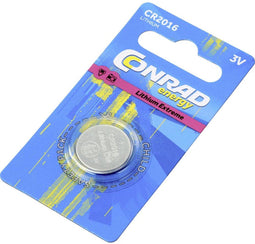 CR2016 Knoopcel Lithium 3 V 80 mAh Conrad energy 1 stuk(s)