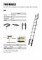 Telesteps Loft Line Mini 9 - Telescoopladder - 1-2.5m - 9 sporten - Aluminium