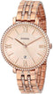 Fossil Jacqueline ES3546 - Polshorloge - 36 mm - Rosékleurig