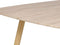 HAGA - Uitschuifbare eettafel - Lichthout - 90 x 180/210 cm - MDF