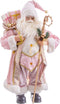 Christmas Kerstversiering Roze Plastic Polyresin Weefsel 60 Cm