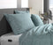 Zohome Kussensloop Lino - Kussenhoes van 60x70 cm - 1 stuk - 100% Katoen - Groen