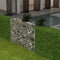 vidaXL - Gabion - mand - 120x30x100 - cm - gegalvaniseerd - staal