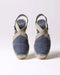 Toni Pons Verdi-V - Dames Espadrilles - Sleehak 2,5 cm - Marine (Maat 36)