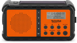 Technisat Techniradio Solar 2 - DAB+/FM-radio - 25 uur muziekweergave - Spatwaterbestendig