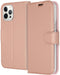 Accezz iPhone 12 Pro Max - Flip cover - Krasbestendig Schokbestendig - Rosé Goud