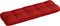 vidaXL - Palletkussen - 120x40x12 - cm - stof - rood
