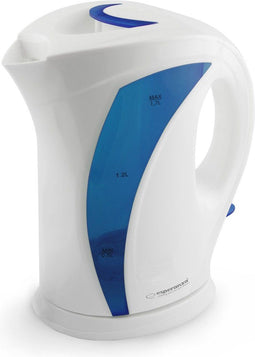 Esperanza EKK018B Waterkoker 1,7 l, Wit / Blauw