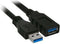USB 3.0 A to USB A Cable NANOCABLE 10.01.0902BK 2 m
