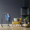 Storage solutions Kledingrek met wielen enkele stang 80x42x(90-165) cm