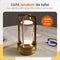 Goliving Tafellamp - Oplaadbaar - Draadloos dimbaar - Goud - 17.5 cm