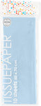 Globos Tissuepapier 10 Vellen Baby Blauw, 50x70cm