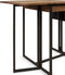 Riviera Maison Bartafel Inklapbaar - Shelter Island Folding Bar Table - Zwart